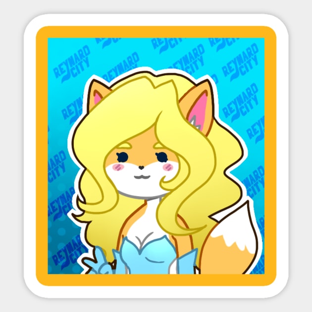 Chibi Wondervixen Sticker by Reynard City